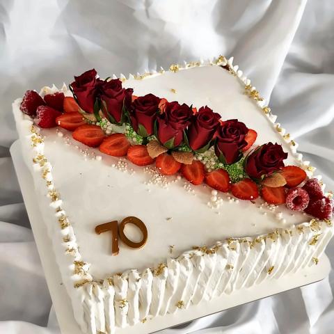 Torta na výročie alebo oslavu