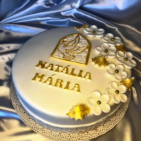 Torta na krstiny alebo cirkevnú oslavu