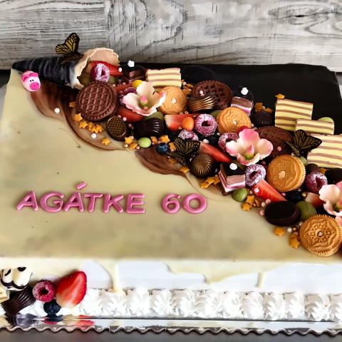 Torta na výročie alebo oslavu