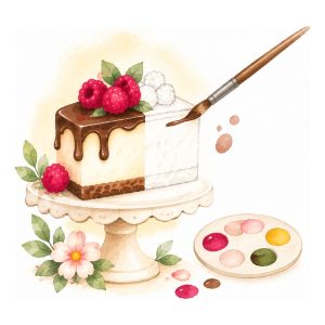 Cheesecake s malinami – ilustrácia, fotografiu pripravujeme